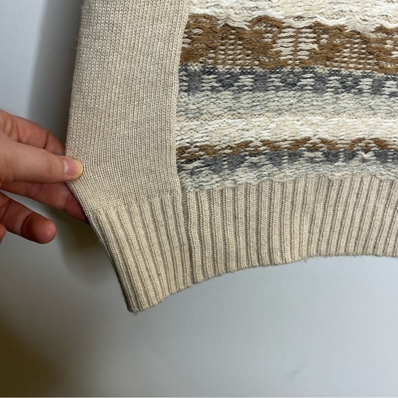 J. Crew Factory Merino Wool Blend Knit Sweater Crew Neck - Picture 4 of 8